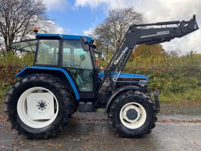 FORD 7740 with Quicke 950 loader